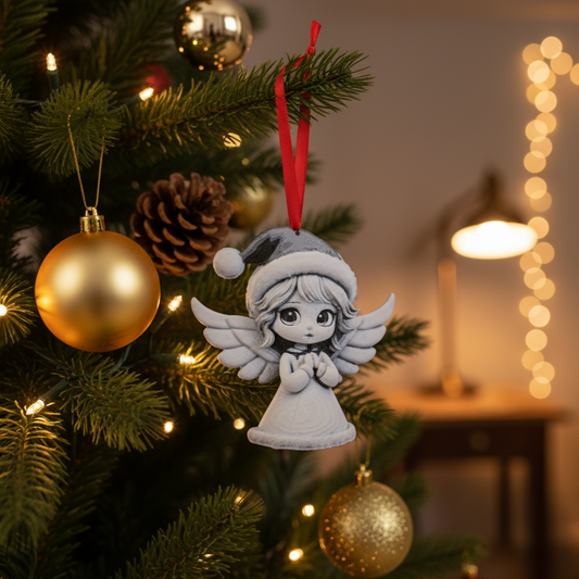 Decoratiune brad 4 ingerasi