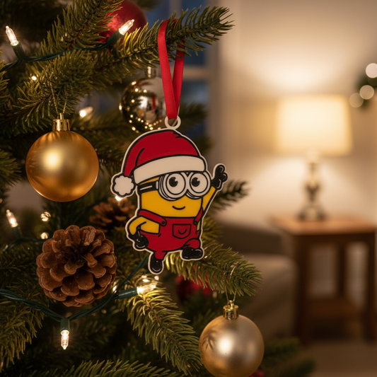 Decoratiune brad Minions